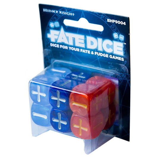 Fate Core Dice - Winter Knight