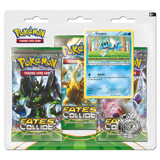 XY Fates Collide - Froakie 3 Pack Blister