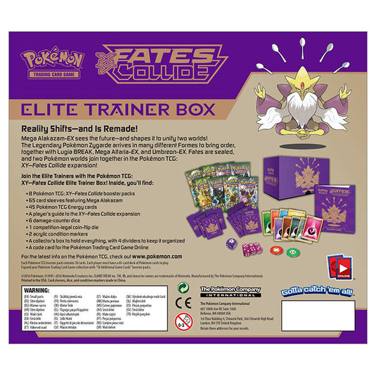XY Fates Collide - Elite Trainer Box