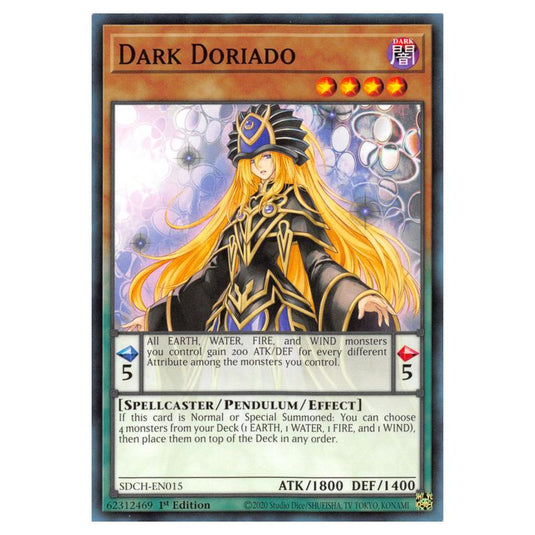 Yu-Gi-Oh! - Structure Deck - Spirit Charmers - Dark Doriado (Common) SDCH-EN015