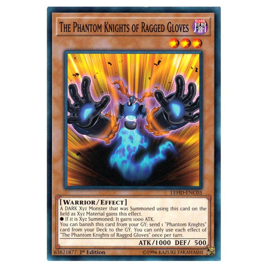 Yu-Gi-Oh! - Legendary Hero Decks - The Phantom Knights of Ragged Gloves (Common) LEHD-ENC03