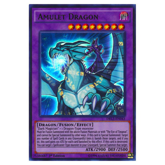 Yu-Gi-Oh! - Dragons of Legend - Unleashed - Amulet Dragon (Ultra Rare) DRL3-EN043