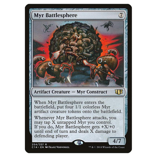 Magic The Gathering - Commander 2014 - Myr Battlesphere - 254