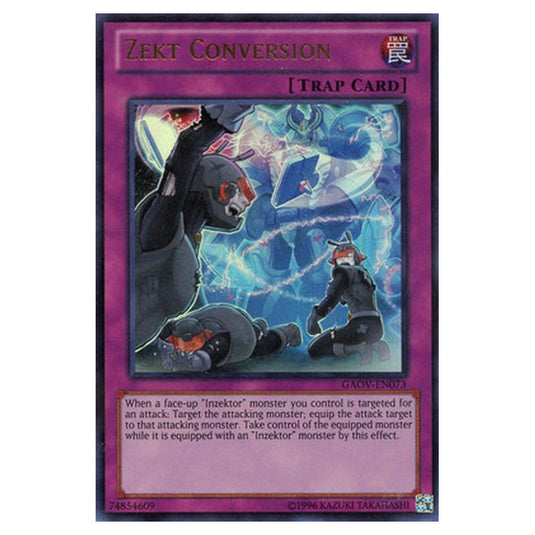 Yu-Gi-Oh! - Galactic Overlord - Zekt Conversion (Ultra Rare) GAOV-EN073