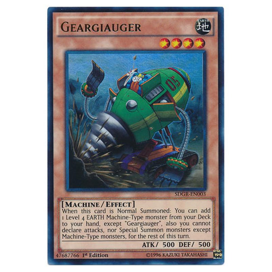 Yu-Gi-Oh! - Geargia Rampage Structure Deck - Geargiauger (Ultra Rare) SDGR-EN003