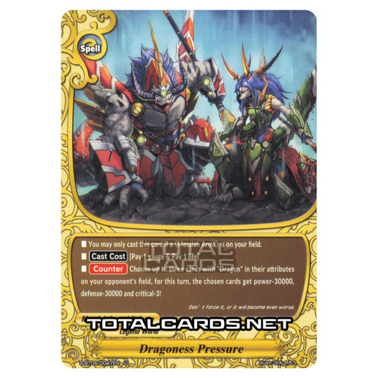 Future Card Buddyfight - Soaring Superior Deity Dragon - Dragoness Pressure (U) S-BT06/0047