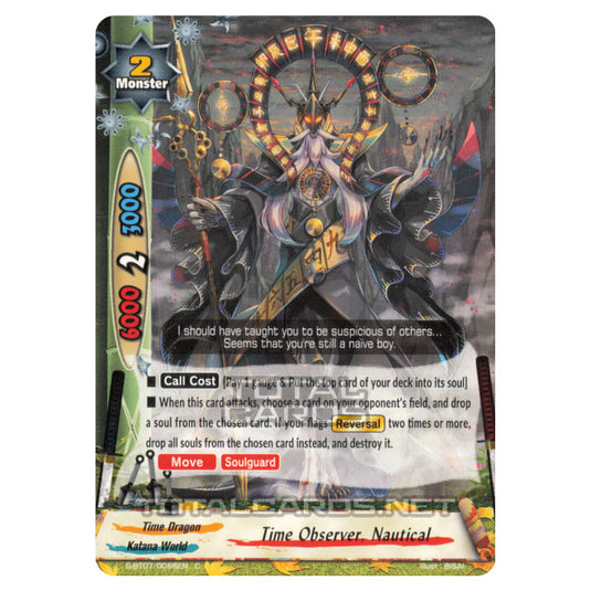 Future Card Buddyfight - Perfected Time Ruler - Time Observer, Nautical (C) S-BT07/0056