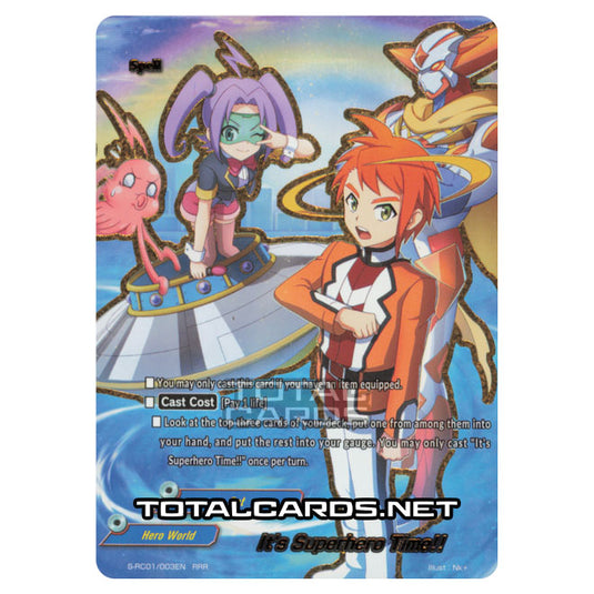 Future Card Buddyfight - Ace Re: Collection Vol.1 - It's Superhero Time!! (RRR) S-RC01/0003