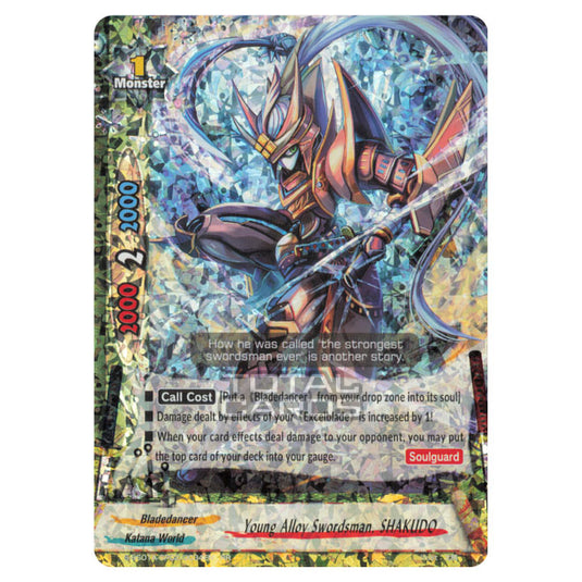 Future Card Buddyfight - Buddy Ragnarok - Young Alloy Swordsman, SHAKUDO (RR) S-SS01A-SP02/0034EN