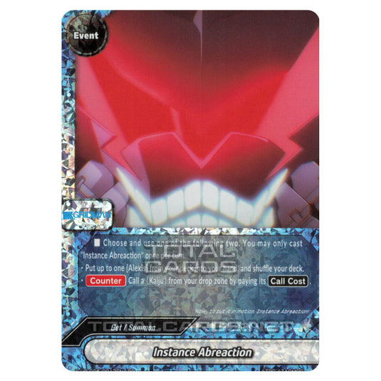 Future Card Buddyfight - SSSS.Gridman - Instance Abreaction (RR) S-UB-C05/0017