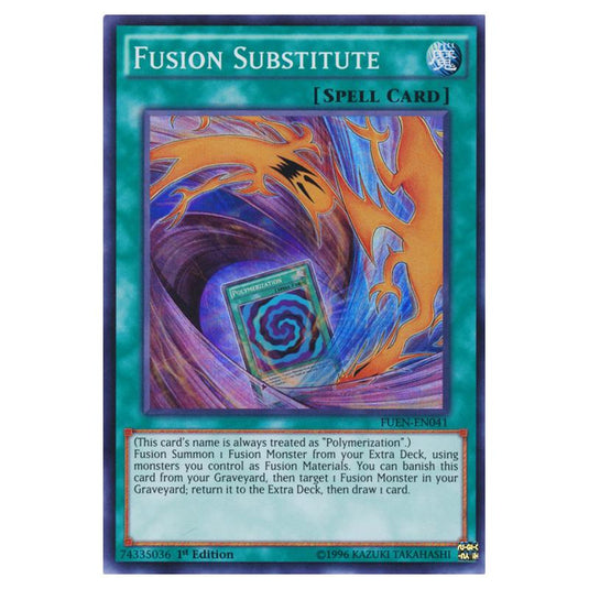 Yu-Gi-Oh! - Fusion Enforcers - Fusion Substitute (Super Rare) FUEN-EN041