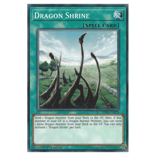 Yu-Gi-Oh! - Structure Deck - Rokket Revolt - Dragon Shrine (Common) SDRR-EN028