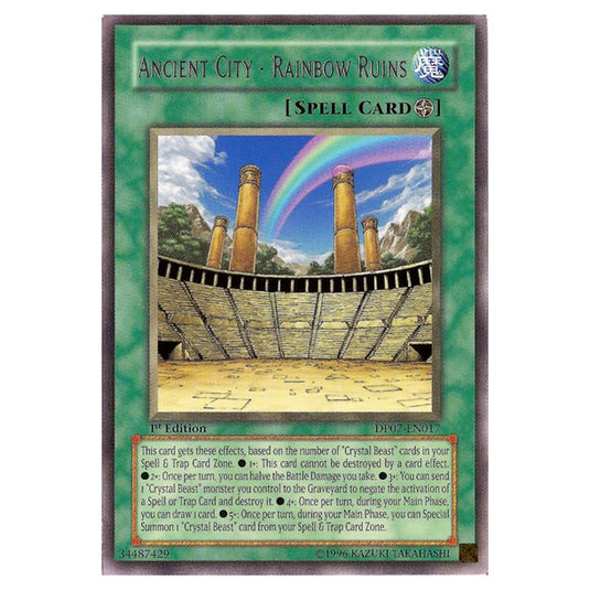 Yu-Gi-Oh! - Duelist Pack - Jesse Anderson - Ancient City - Rainbow Ruins (Rare) DP07-EN017