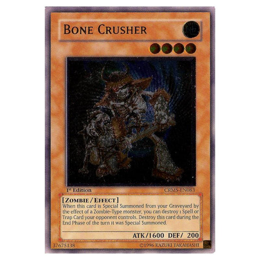 Yu-Gi-Oh! - Crimson Crisis - Bone Crusher (Ultimate Rare) CRMS-EN083