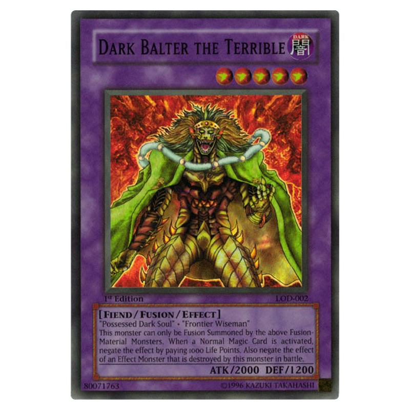 Yu-Gi-Oh! - Legacy of Darkness - Dark Balter the Terrible (Super Rare) Yu-Gi-Oh! - Legacy of Darkness - Dark Balter the Terrible (Super Rare)