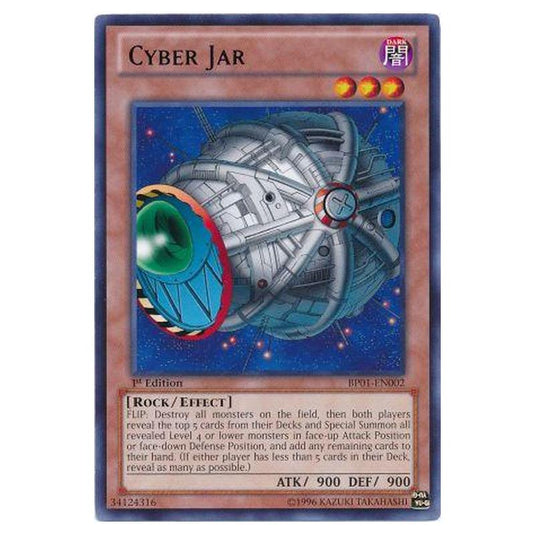 Yu-Gi-Oh! - Battle Pack - Epic Dawn - Cyber Jar (Rare) BP01-EN002