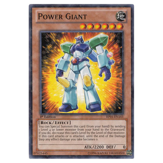 Yu-Gi-Oh! - Battle Pack - Epic Dawn - Power Giant (Starfoil Rare) BP01-EN161