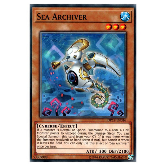 Yu-Gi-Oh! - OTS Tournament Pack 12 - Sea Archiver (Common) OP12-EN016