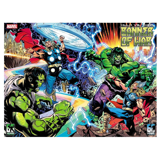 Hulk Vs Thor Banner War Alpha - Issue 1 Shaw Wrpad Connecting Var