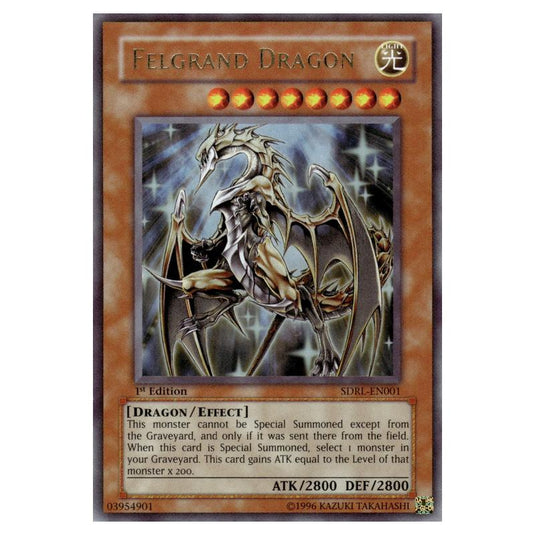 Yu-Gi-Oh! - Rise of the Dragon Lords Structure Deck - Felgrand Dragon (Ultra Rare) SDRL-EN001