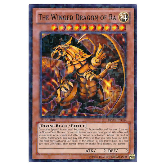 Yu-Gi-Oh! - Battle Pack 2 - War of the Giants - The Winged Dragon of Ra (Mosaic Rare) BP02-EN126