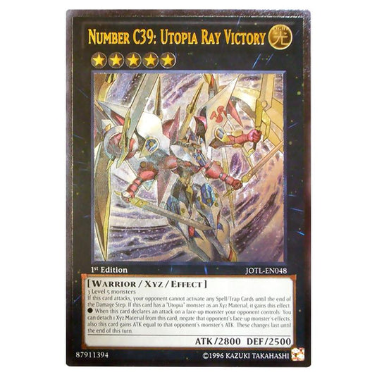 Yu-Gi-Oh! - Judgment of the Light - Number C39: Utopia Ray Victory (Ultimate Rare) JOTL-EN048
