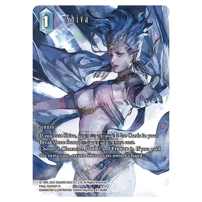 Final Fantasy - Beyond Destiny - Shiva - (21-028aH) Final Fantasy - Beyond Destiny - Shiva - (21-028aH)