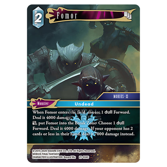 Final Fantasy - Beyond Destiny - Fomor - (21-034C)
