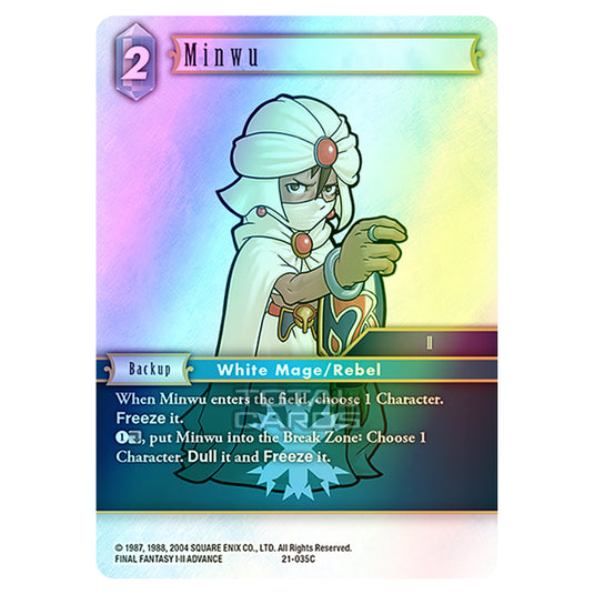 Final Fantasy - Beyond Destiny - Minwu - (21-035C) (Foil)