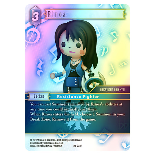 Final Fantasy - Beyond Destiny - Rinoa - (21-038R) (Foil)