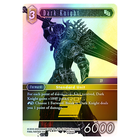 Final Fantasy - Beyond Destiny - Dark Knight - (21-063C) (Foil)