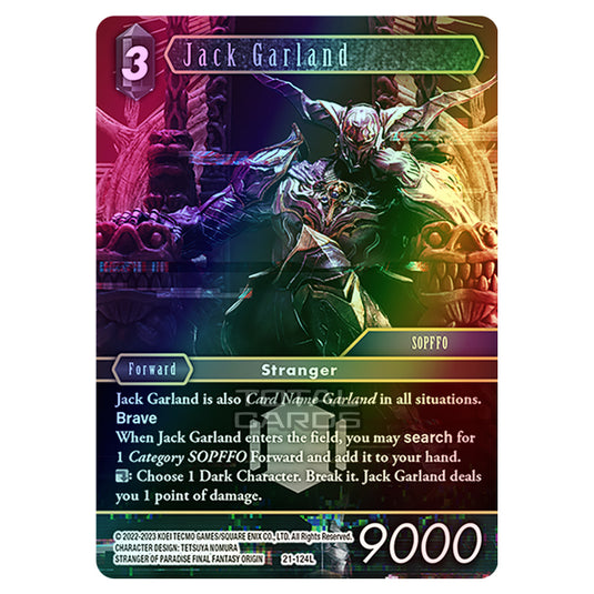 Final Fantasy - Beyond Destiny - Jack Garland - (21-124L) (Foil)