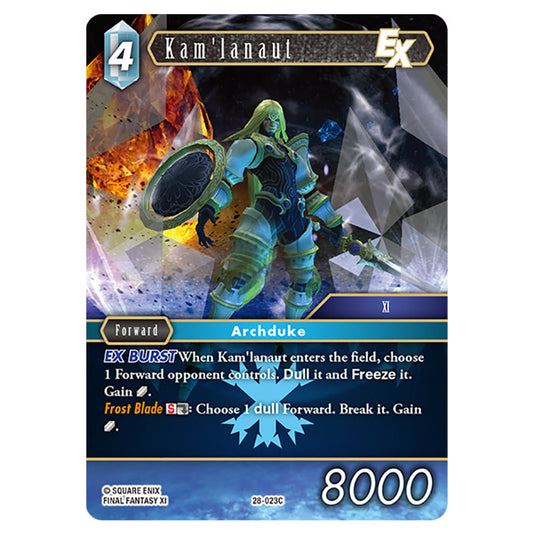 Kam'lanaut 28-023C card from the Final Fantasy set Dreamlike Oceans