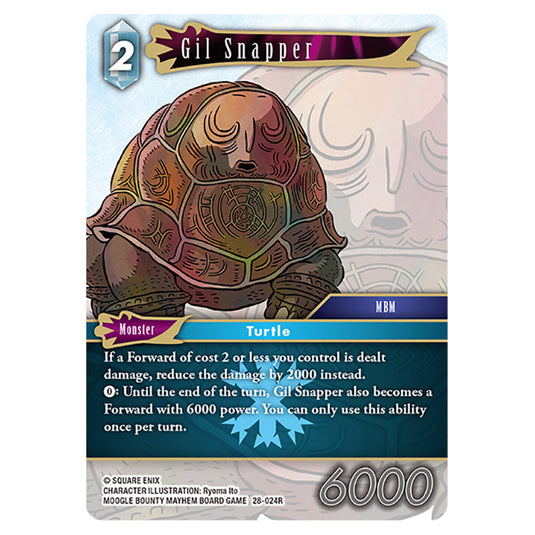 Gil Snapper 28-024R card from the Final Fantasy set Dreamlike Oceans