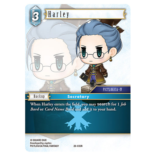 Harley 28-035R card from the Final Fantasy set Dreamlike Oceans