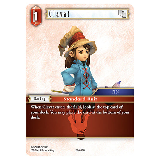 Final Fantasy - Hidden Hope - Clavat - 22-008C