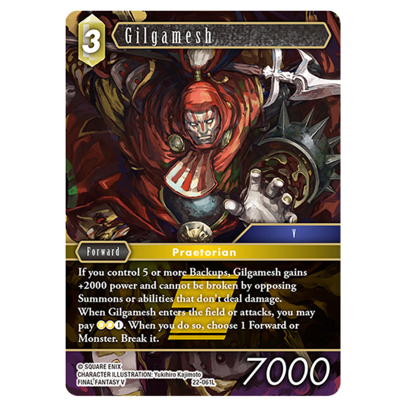 mtg final fantasy gilgamesh Final Fantasy - Hidden Hope - Gilgamesh