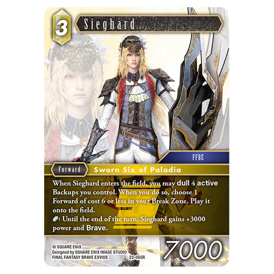 Final Fantasy - Hidden Hope - Sieghard - 22-065R