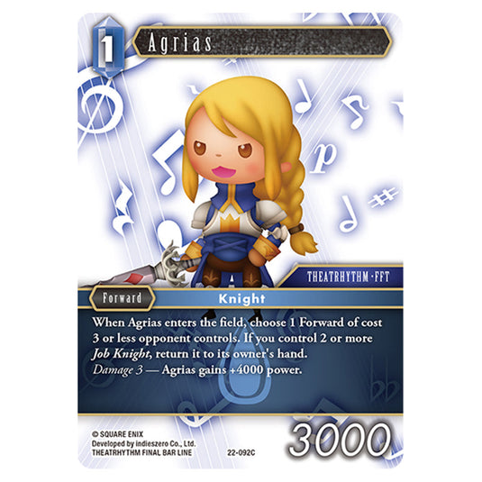 Final Fantasy - Hidden Hope - Agrias - 22-092C