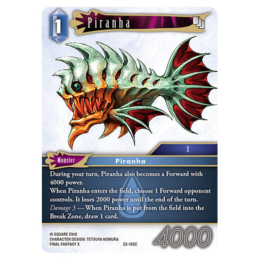 Final Fantasy - Hidden Hope - Piranha - 22-102C
