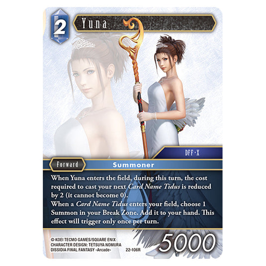 Final Fantasy - Hidden Hope - Yuna - 22-106R