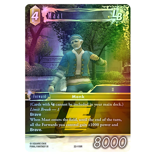 Final Fantasy - Hidden Hope - Maat - 22-119R (Foil)