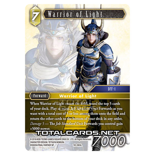 Final Fantasy - Opus 10 - Warrior of Light - (10-065L)