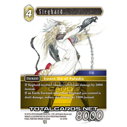 Final Fantasy - Opus 10 - Sieghard - (10-070H)