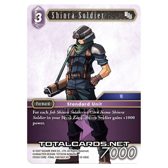 Final Fantasy - Opus 10 - Shinra - (10-093R)