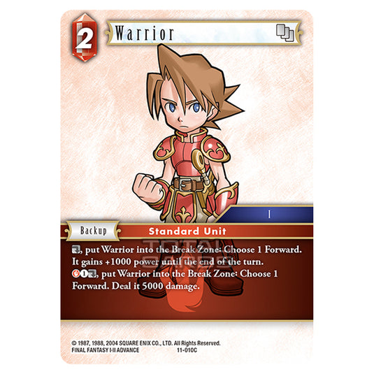 Final Fantasy - Opus 11 - Warrior - (11-010C)