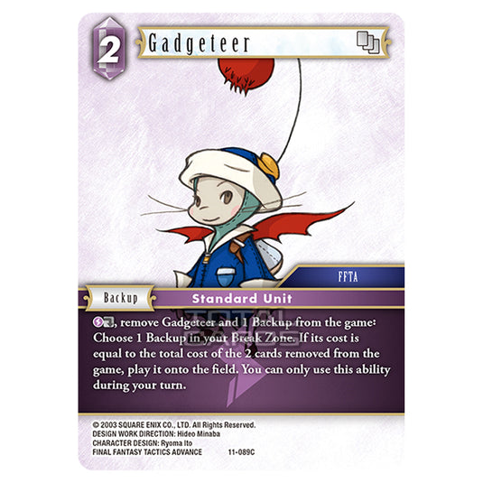Final Fantasy - Opus 11 - Gadgeteer - (11-089C)