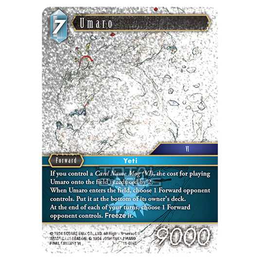 Final Fantasy - Opus 11 - Umaro - (11-024L) (Foil)