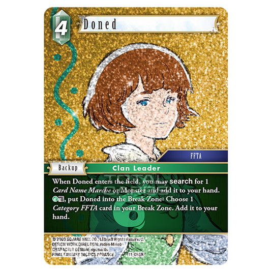Final Fantasy - Opus 11 - Doned - (11-053H) (Foil)