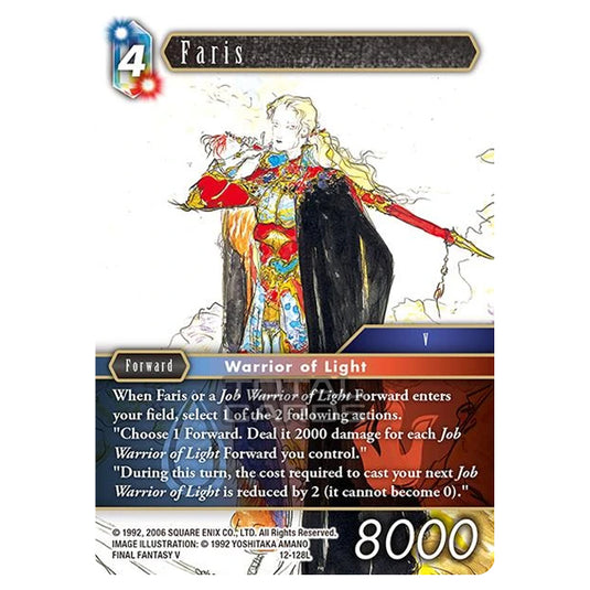 Final Fantasy - Opus 12 - Faris - (12-128L)